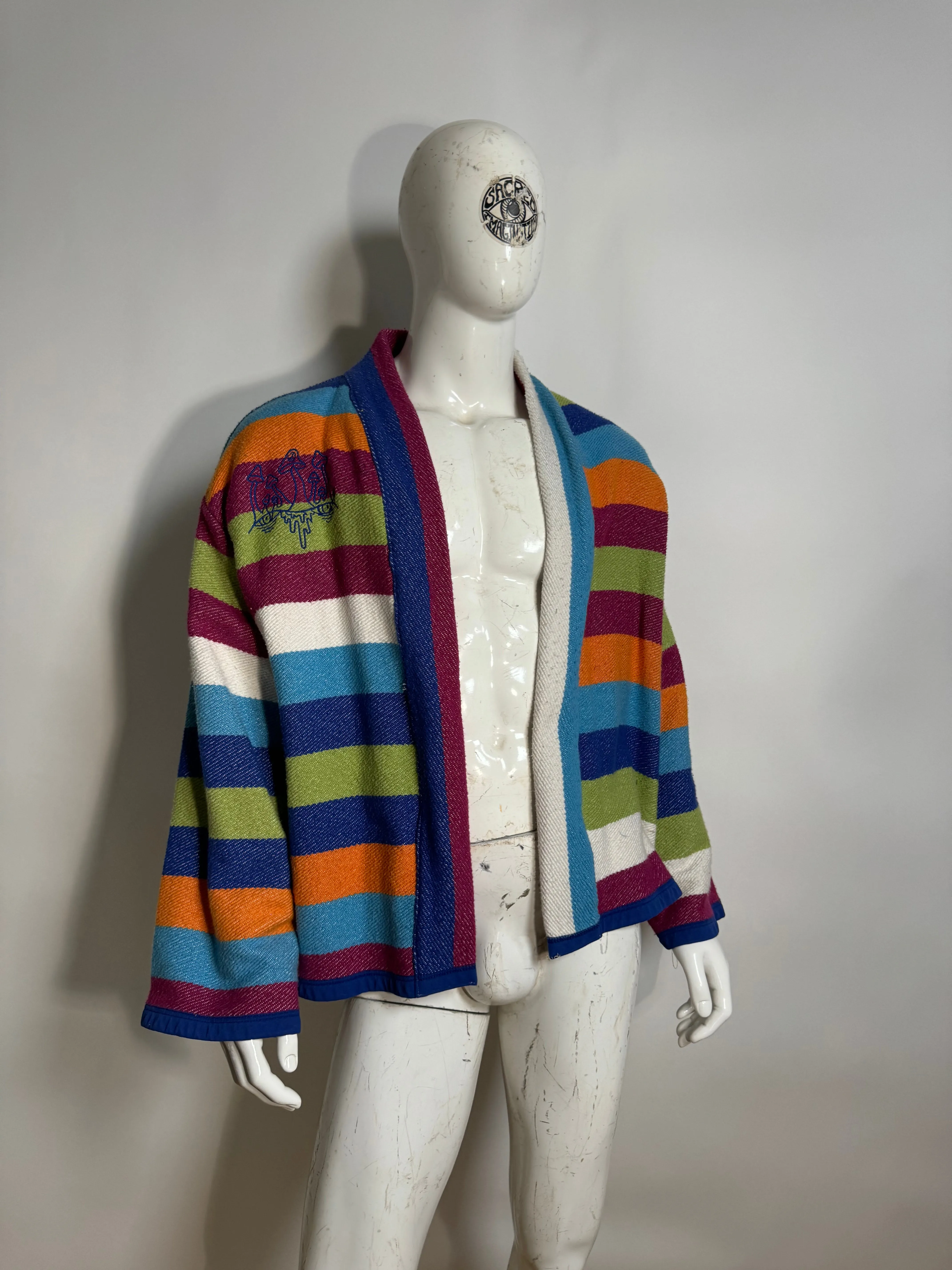 “Groovy” Blanket Cardigan