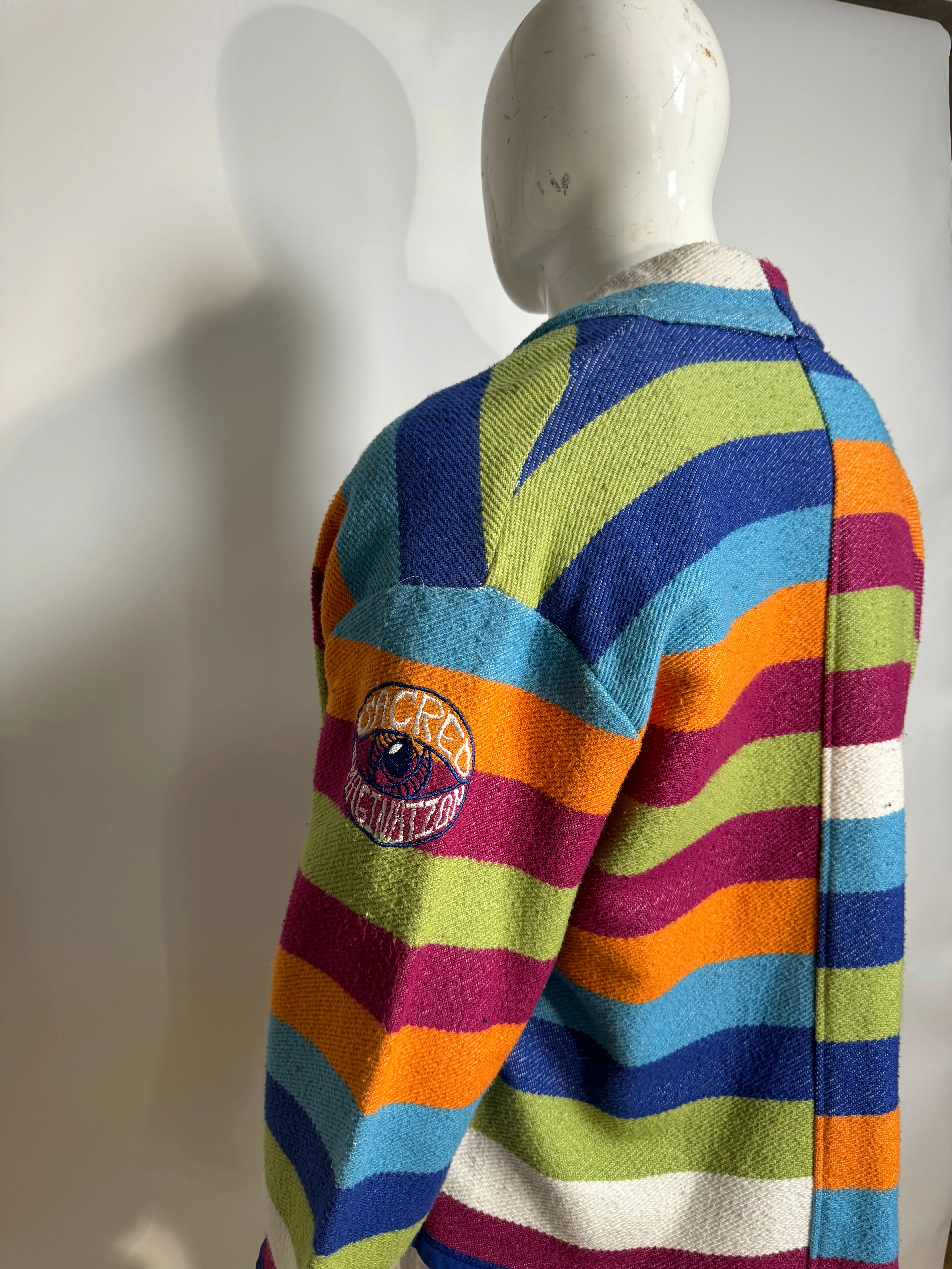 “Groovy” Blanket Cardigan