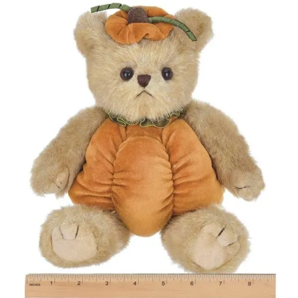 Halloween Thanksgiving Plush Stuffed Teddy Bear Izzy A. Pumpkin