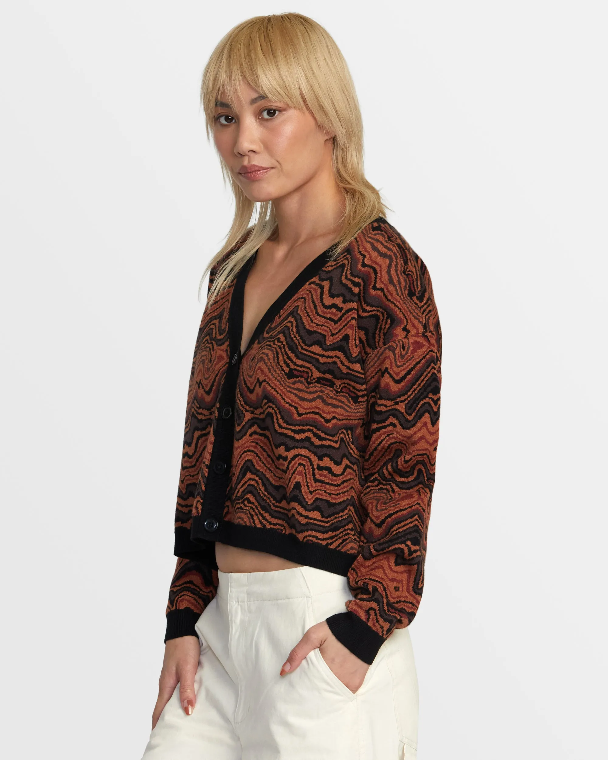 Happy Hour Cardigan - Black