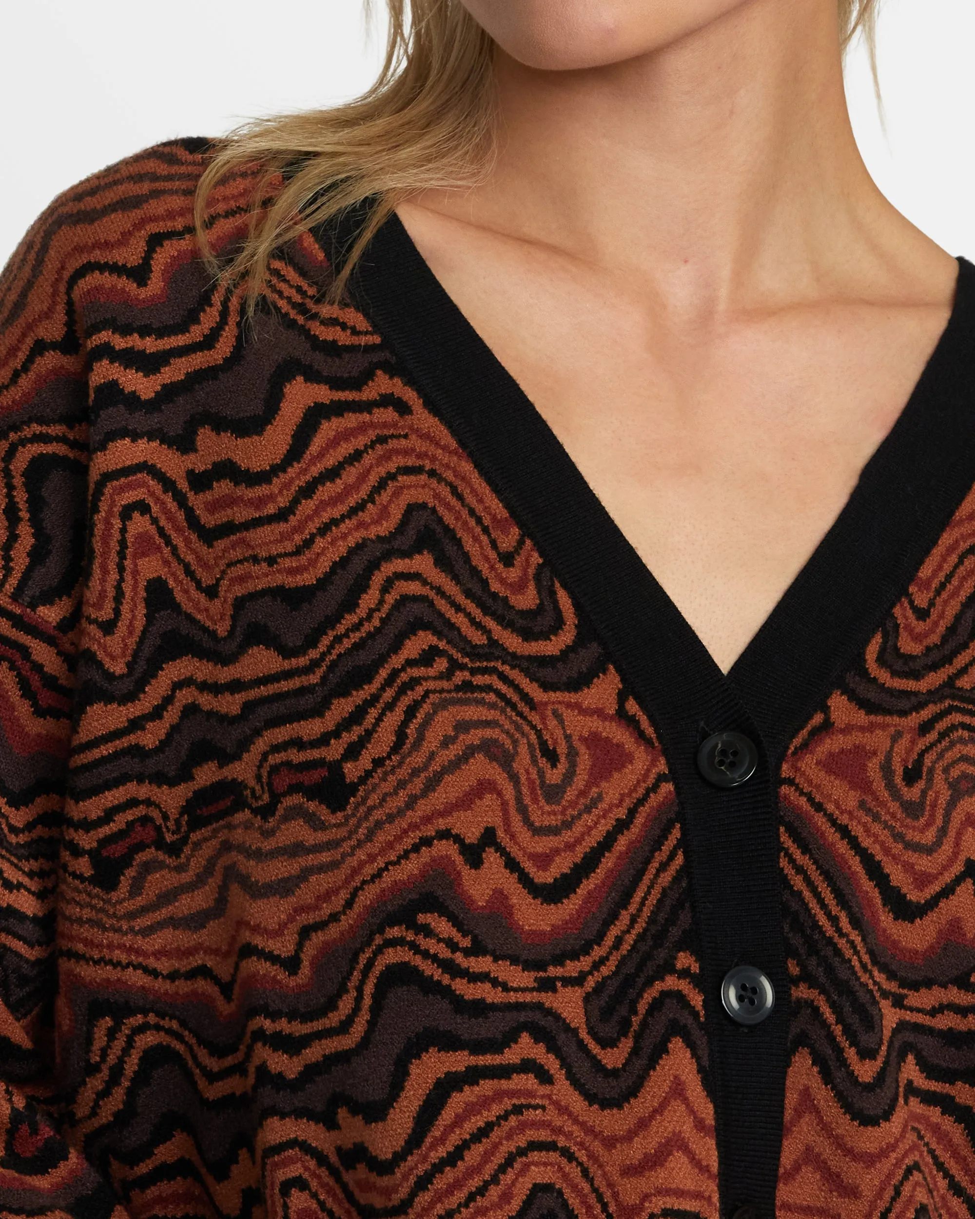 Happy Hour Cardigan - Black