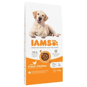 Iams Vitality Senior 7  Large Dog Chicken 12kg