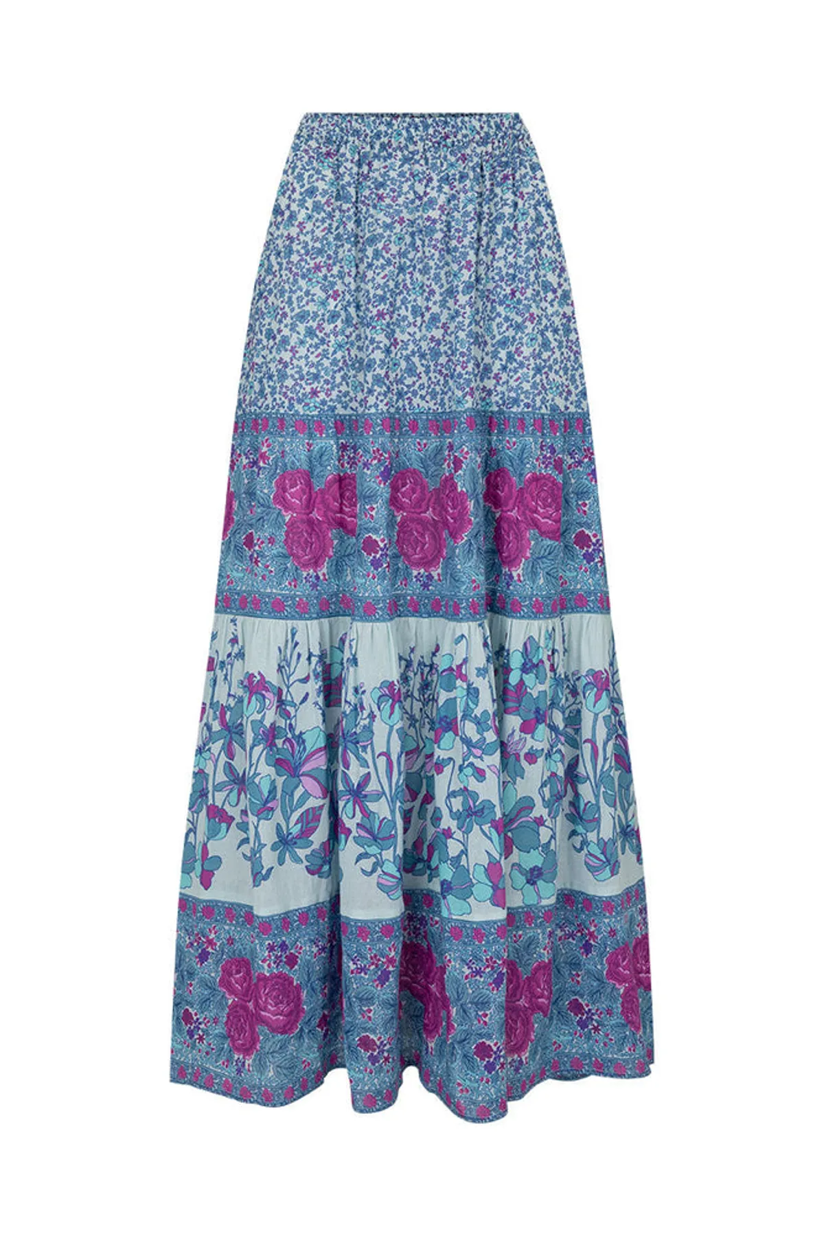 Love Jetty Maxi Skirt in Blue Nirvana