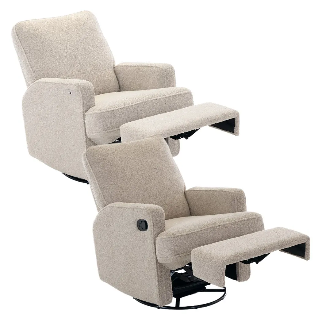 Madison Electric Swivel Glider Recliner Chair