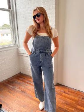 MARLOWE OVERALLS IN DENIM