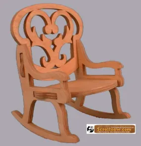 Miniature Doll Rocking Chair Pattern