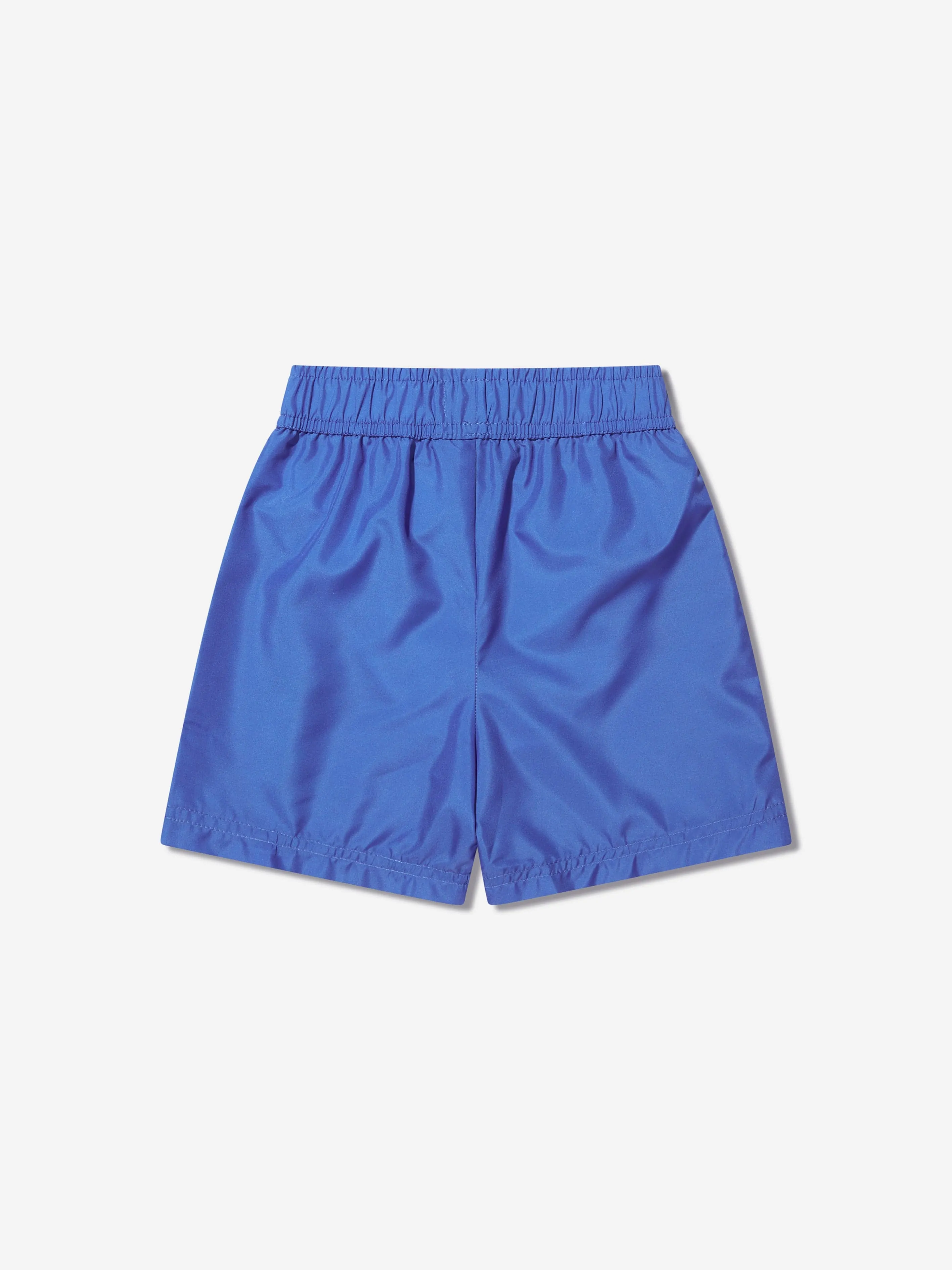 Moschino Boys Teddy Logo Swim Shorts in Blue