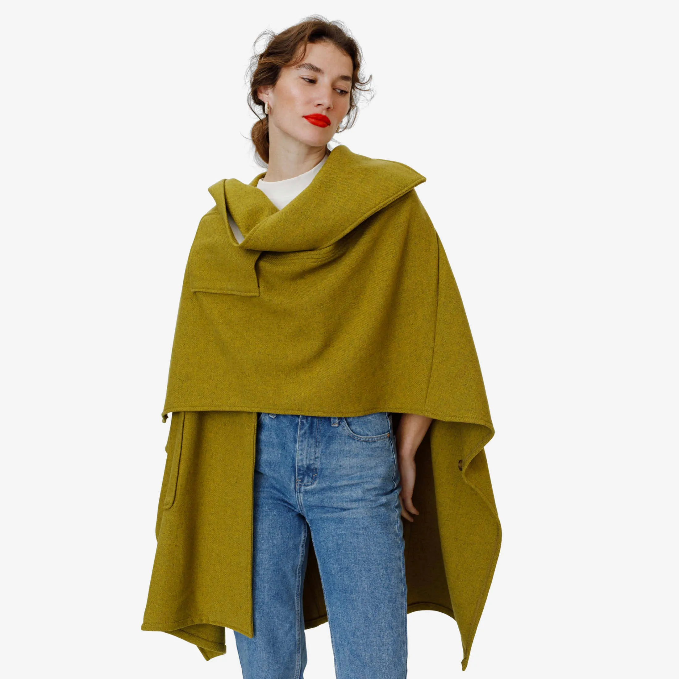 Nica Wool Cloak