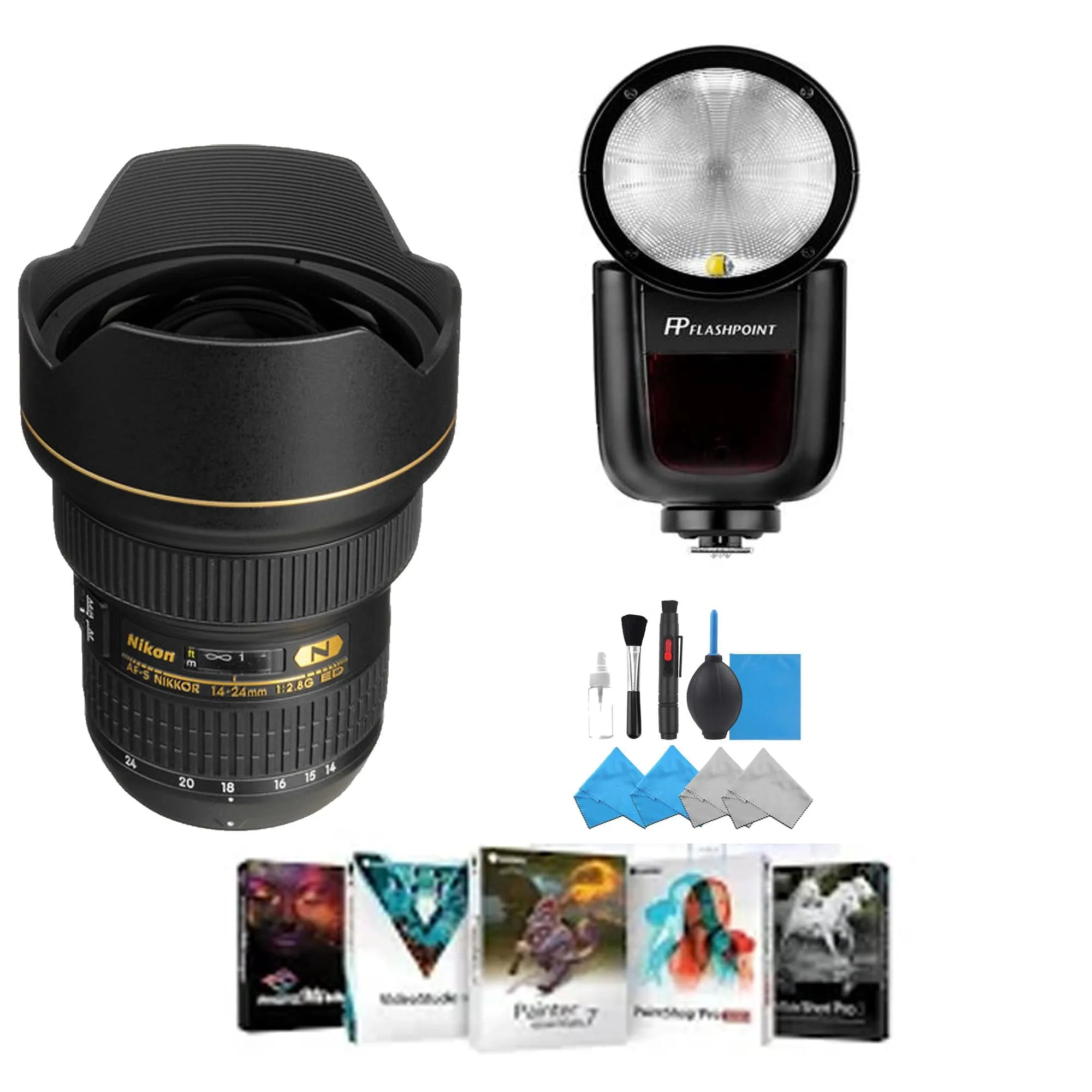 Nikon AF-S NIKKOR 14-24mm f/2.8G ED Lens Starter Kit