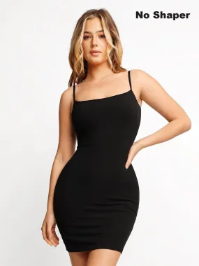 No Shaper Slip Mini Lounge Dress