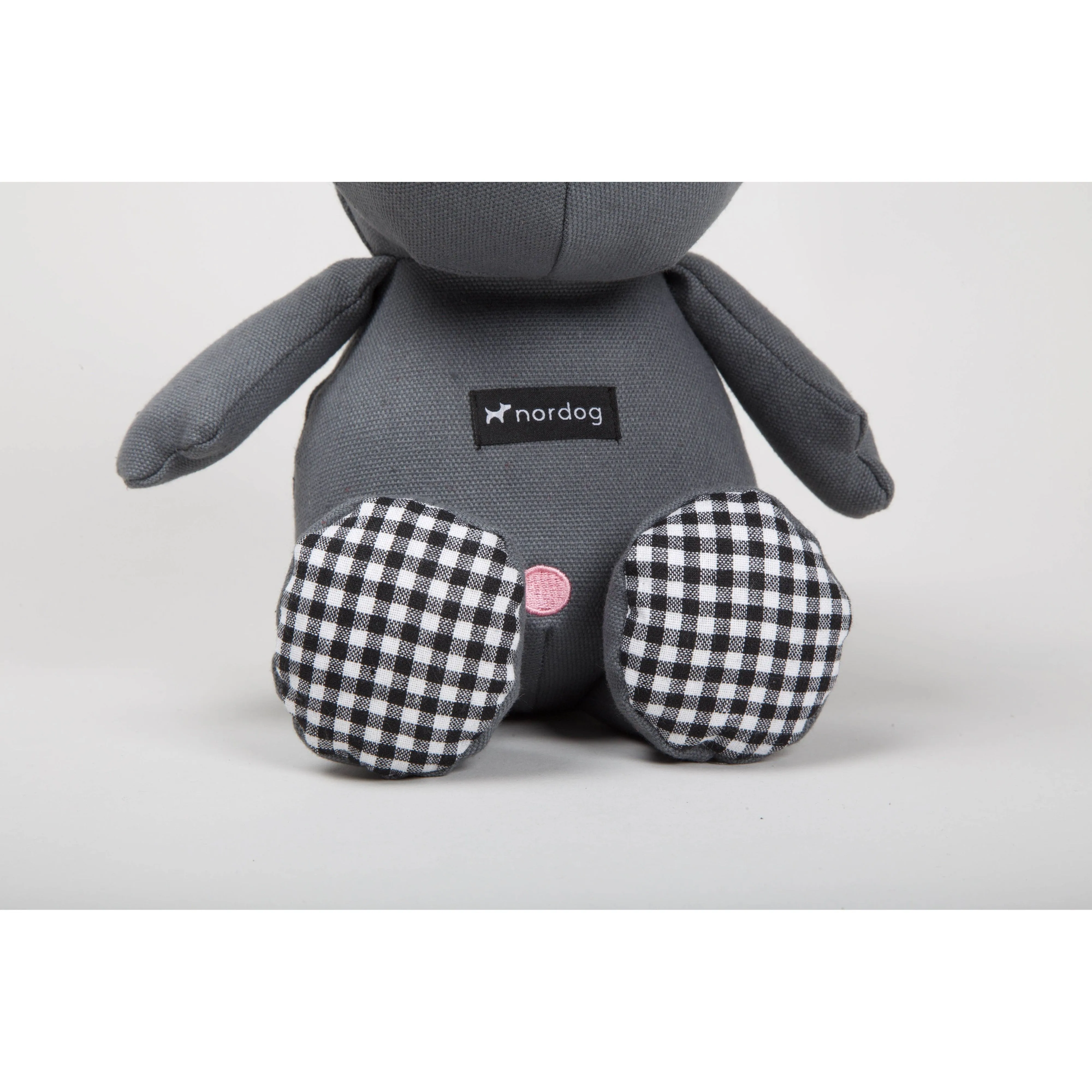 Nordog | Henny The Hippo Grey - Plush Dog Toy