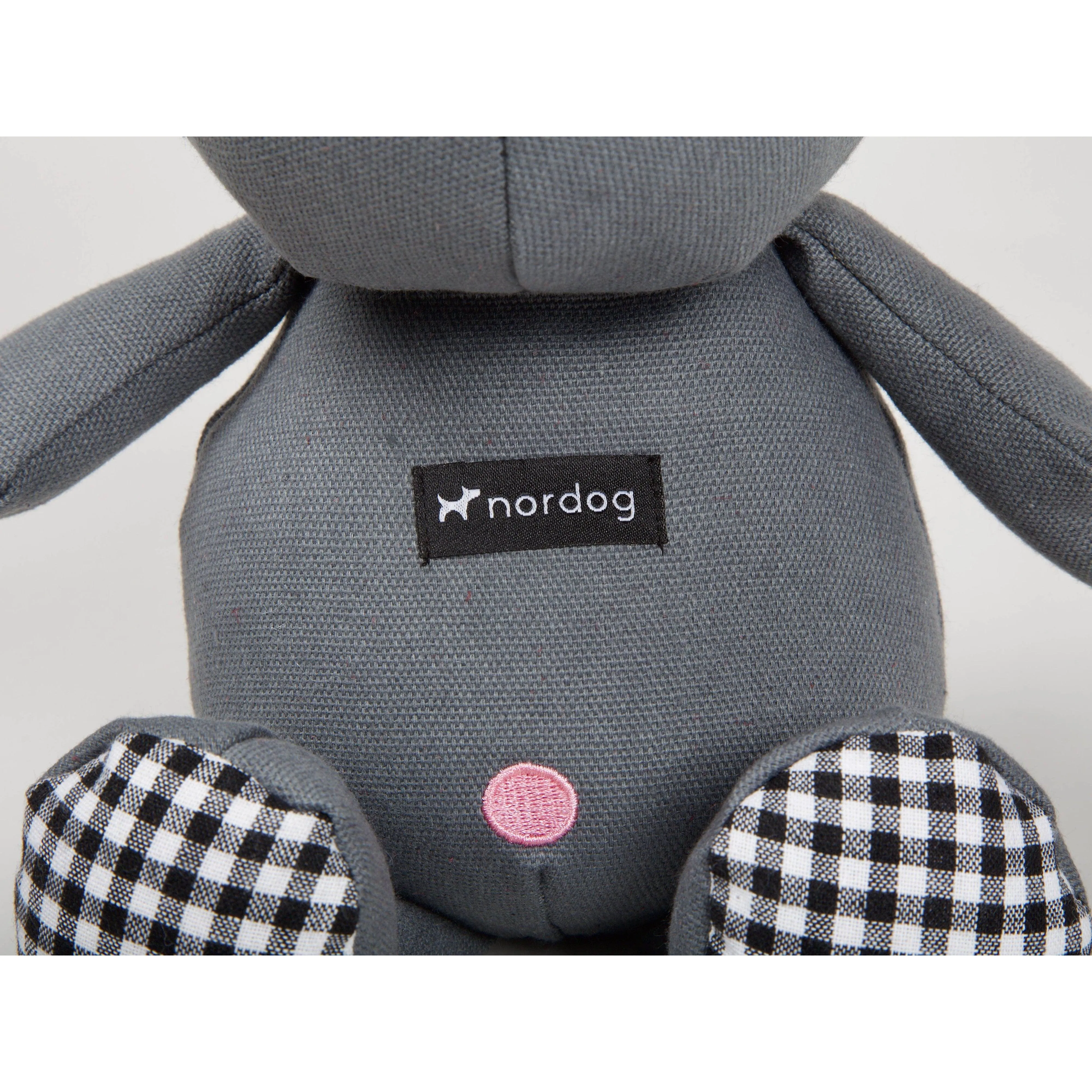 Nordog | Henny The Hippo Grey - Plush Dog Toy