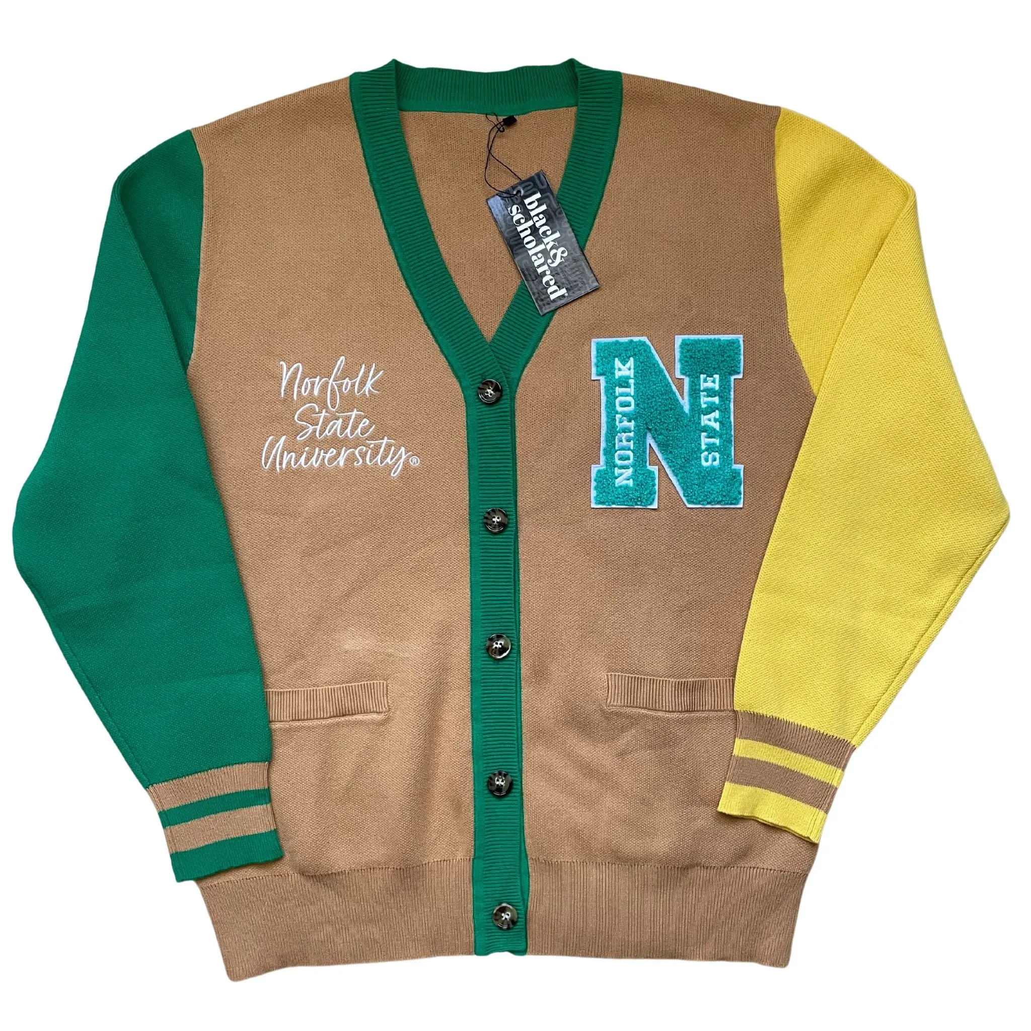 Norfolk State University™ Varsity Cardigan Sweater