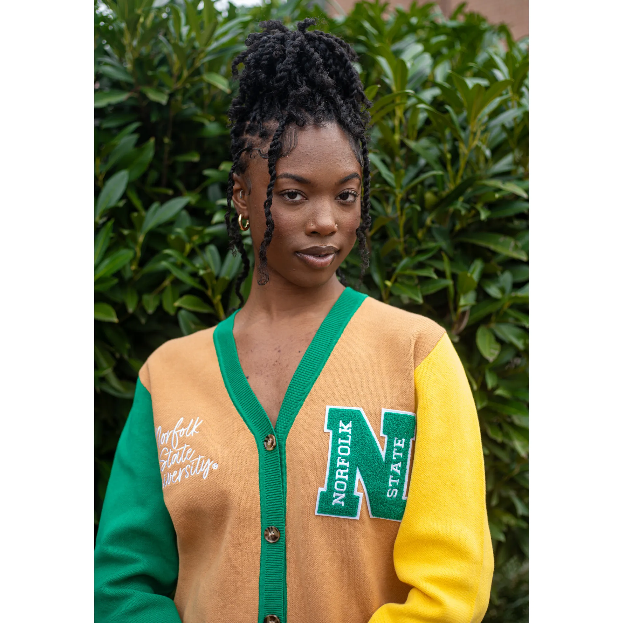 Norfolk State University™ Varsity Cardigan Sweater