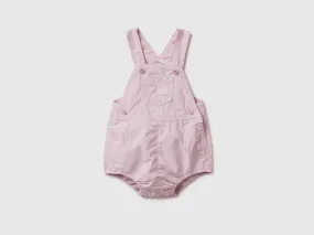 Overall onesie in 100% cotton