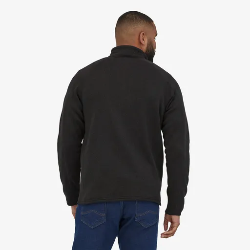 Patagonia Men&#x27;s Better Sweater 1/4 Zip Black | Buy Patagonia Men&#x27;s Better Sweater 1/4 Zip Black here | Outnorth