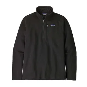 Patagonia Men&#x27;s Better Sweater 1/4 Zip Black | Buy Patagonia Men&#x27;s Better Sweater 1/4 Zip Black here | Outnorth