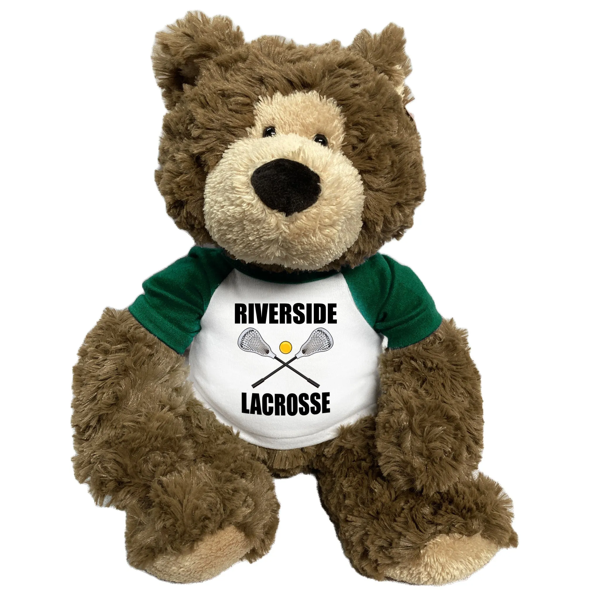 Personalized Lacrosse Teddy Bear - 14" Bear Hugs