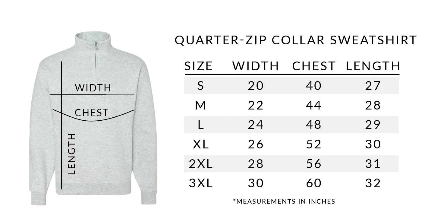 Personalized Quarter Zip Sweatshirt - Dental Hygienist