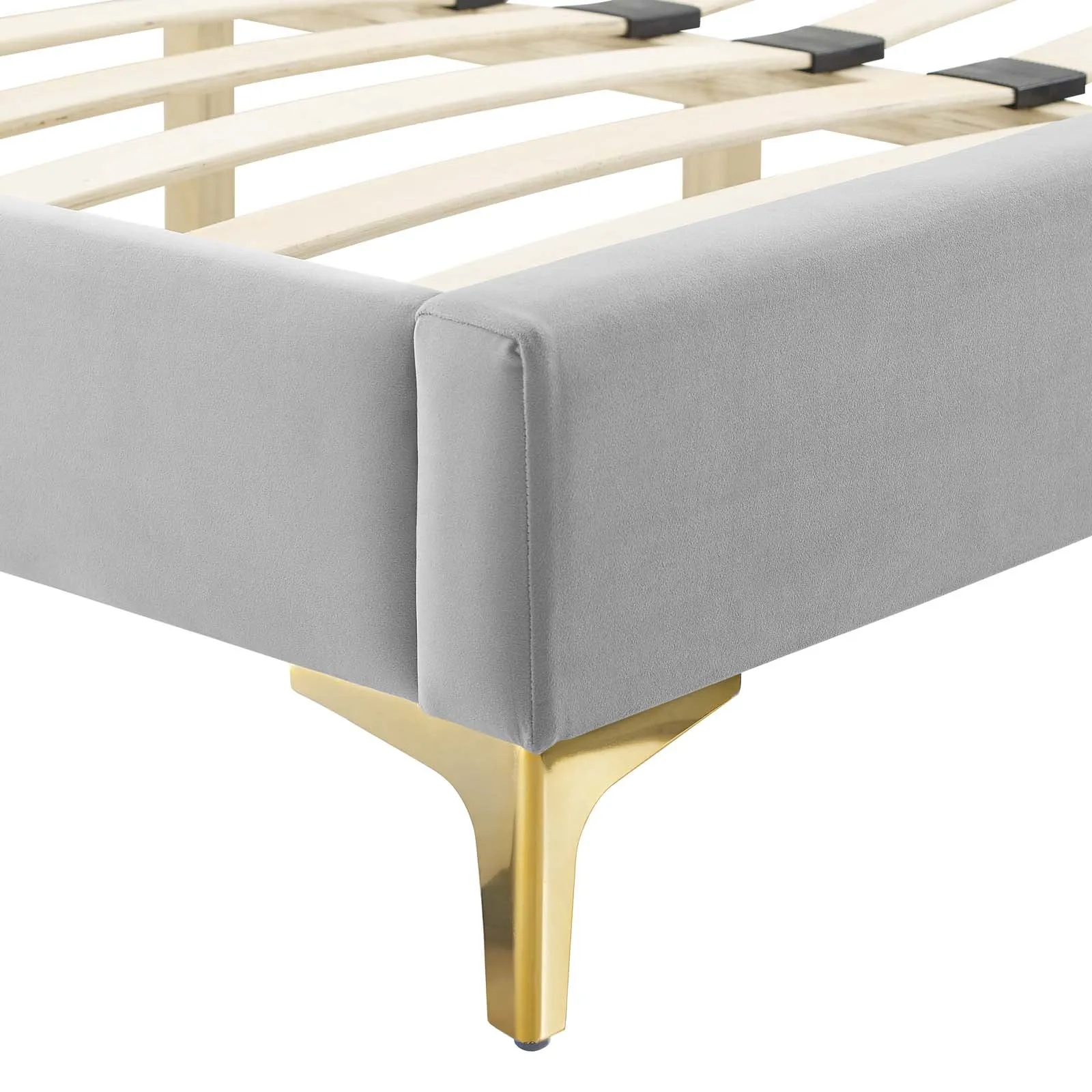 Peyton Performance Velvet Platform Bed