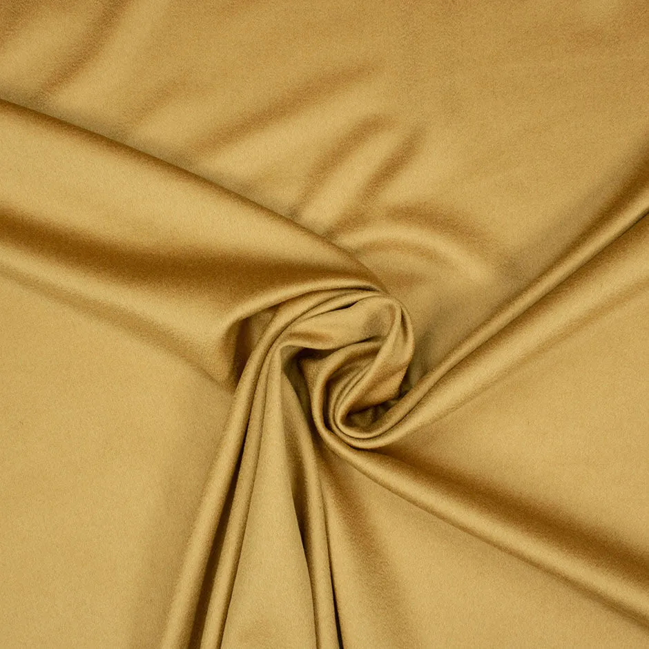 Rich Caramel Coloured Pure Cashmere Coating