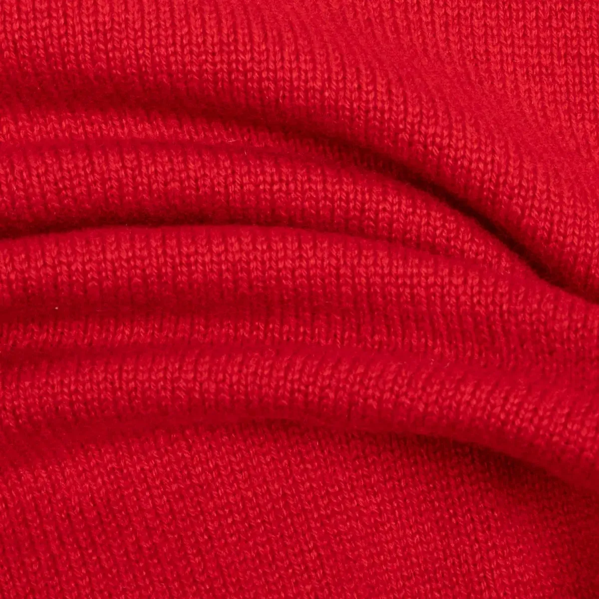 Ruby Red Tiree 4ply Crew Neck Cashmere Sweater