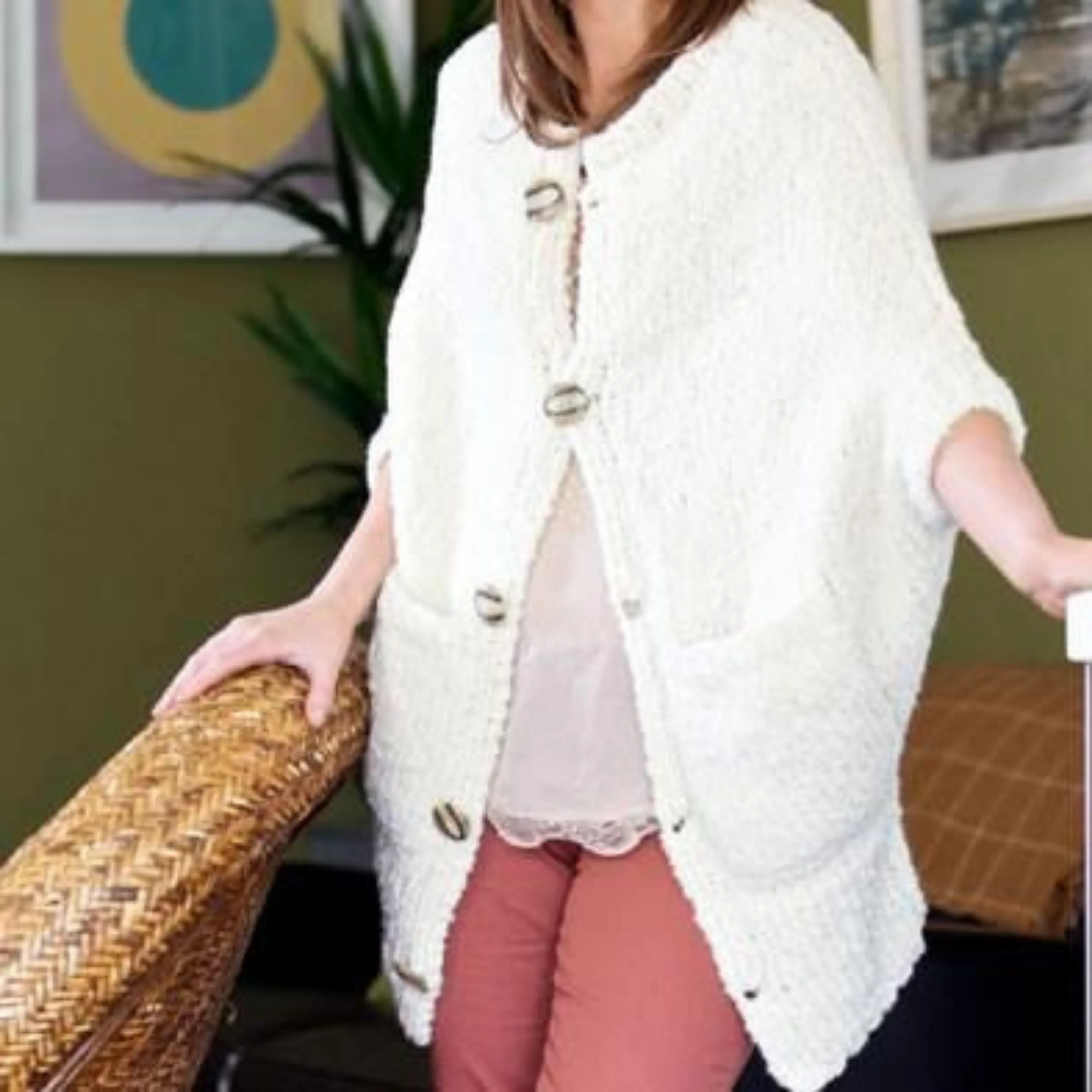 Savannah Cardigan and Cowl Knitting Pattern