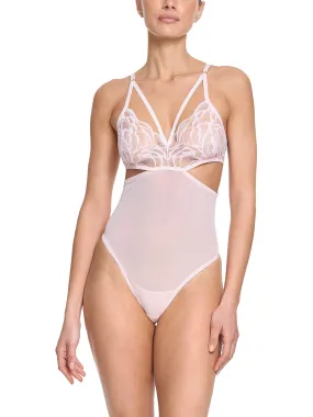 Silhouette Floral Cut Out Teddy Vie En Rose Sale