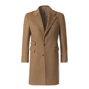 Single-Breasted Cashmere Coat