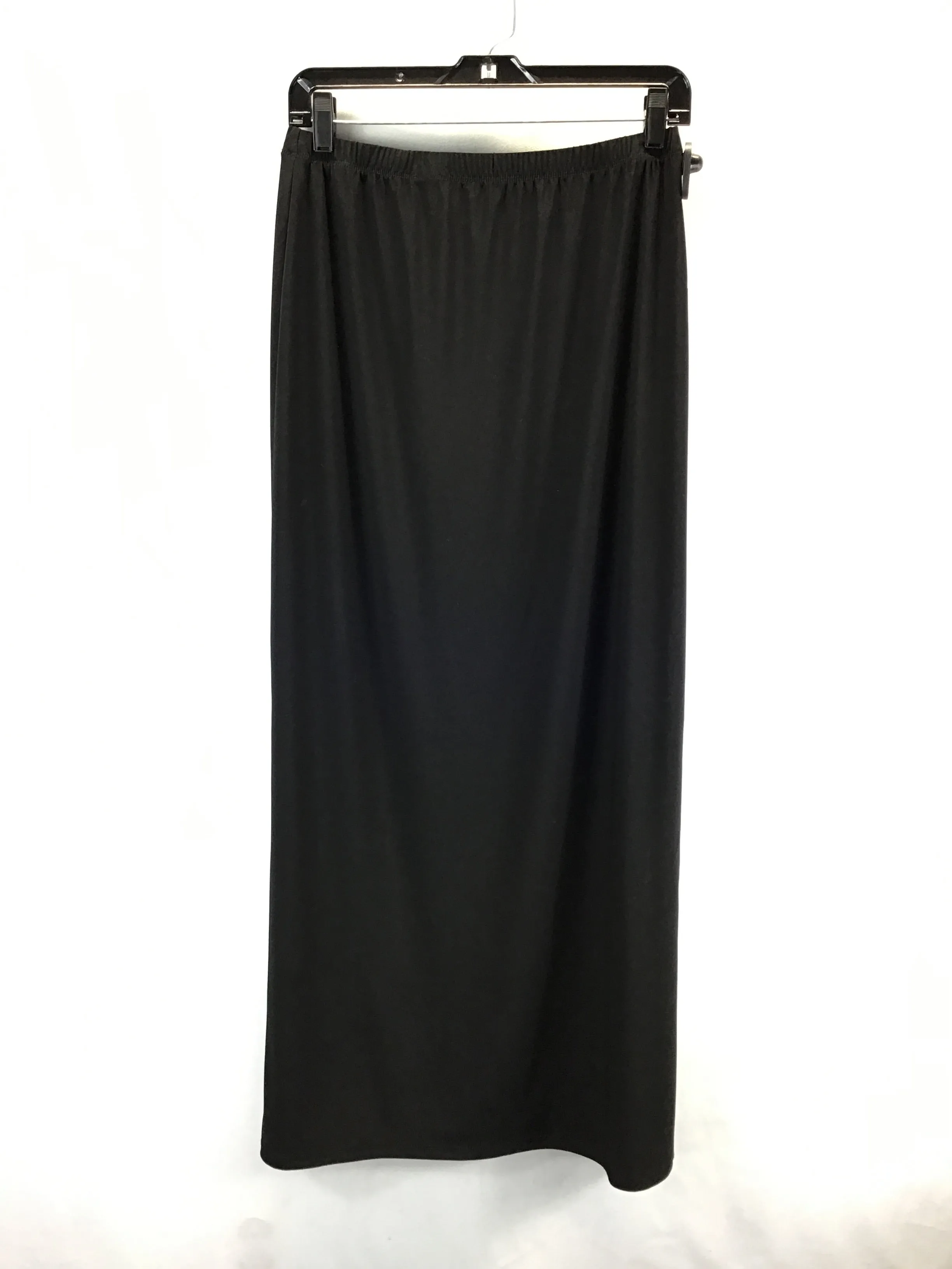 Skirt Maxi By Msk In Black & Silver, Size: M