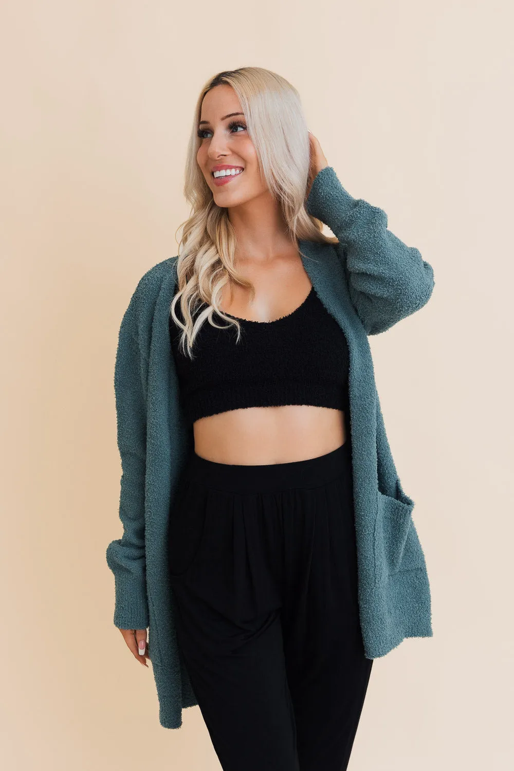 Snuggle Chic Boucle Bliss Cardigan