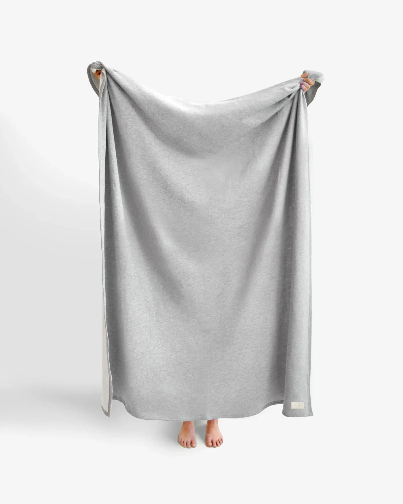 Sweater Blanket Heather Grey