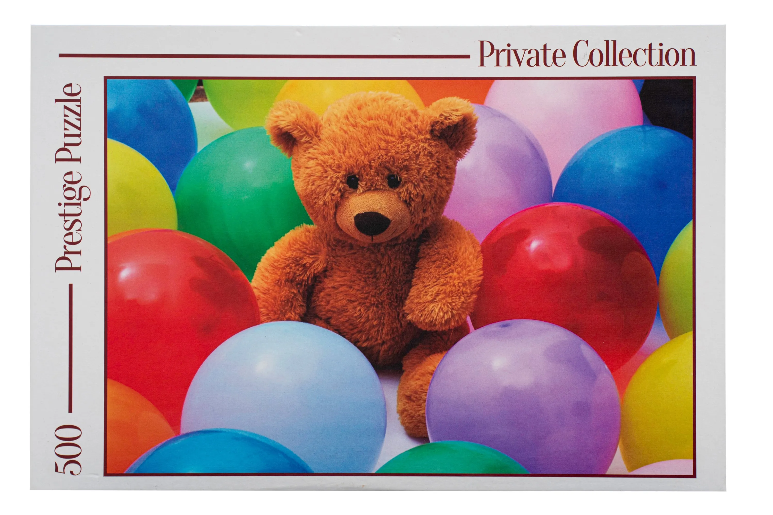 Teddy And Balloons, 500 Piece Puzzle by Prestige Puzzles Private Collection