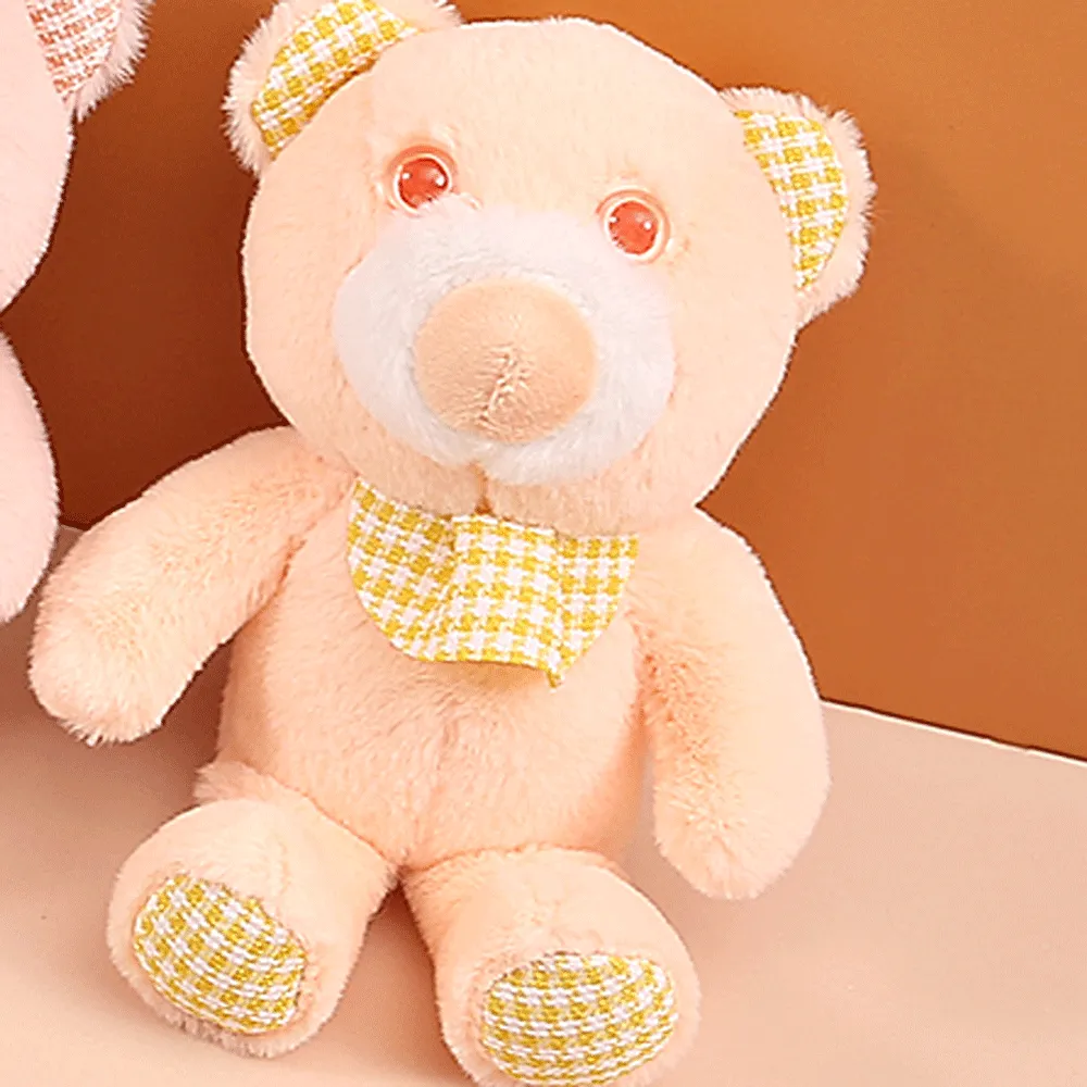 Teddy Bear Shape  Plush Keychain.