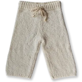 Teddy Boucle Pant - Vanilla