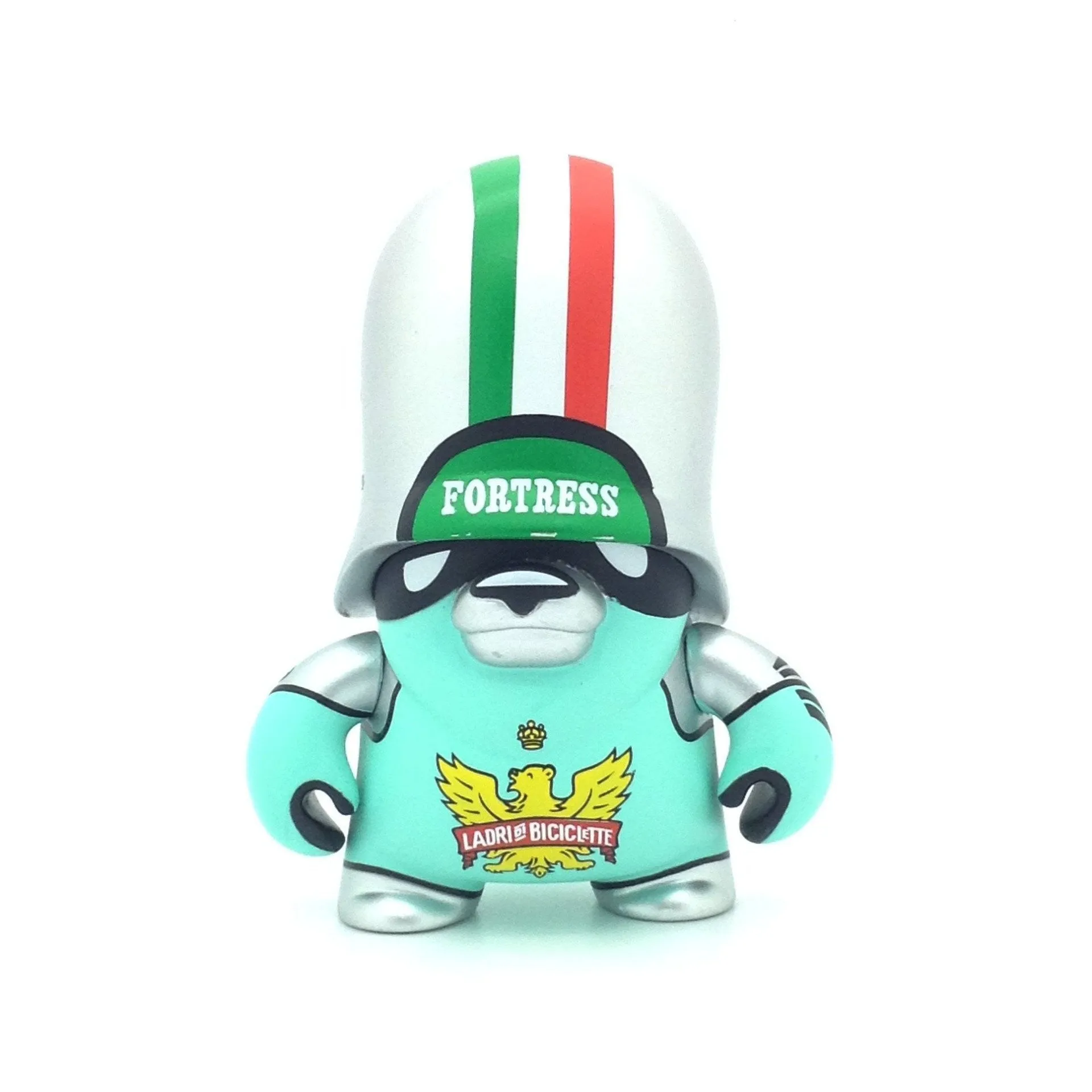 Teddy Troops 2.0 Series 1 - Ladri Di Bicicletta Green/Silver by Flying Fortress