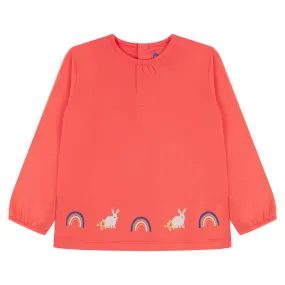 Tunic- bunny appliqué