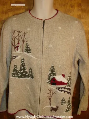 Winter Wonderland Cute Xmas Sweater