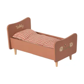 Wooden Bed, Teddy Mom - Rose - Boxed