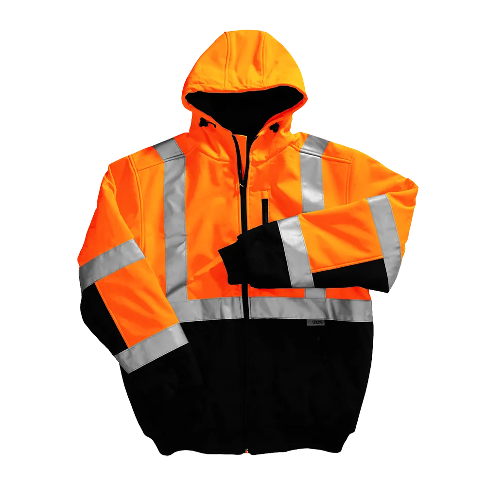 Xtreme Visibility Xtreme-Flex Soft Shell Hoodie Jacket